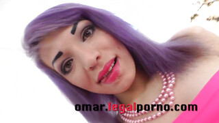 Legalporno - Bula piercinges orosz csajszi hátsó bejáratba dugva