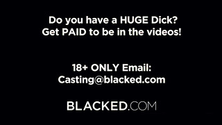 Blacked - Anissa Kate kettő fekte pélót kap