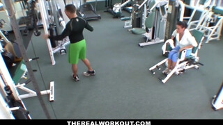 TheRealWorkout - Charley Chase edzés után megrakva