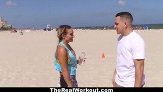 TheRealWorkout - a strandon szedtem fel ezt a ribancot