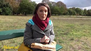 Francia házastárs análba rakva