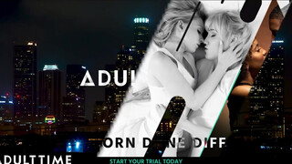 Adult Time - Vina Sky vén csávó káróján lovagol