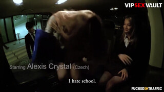 FUCKEDINTRAFFIC - Alexis baszható kicsike ánusza