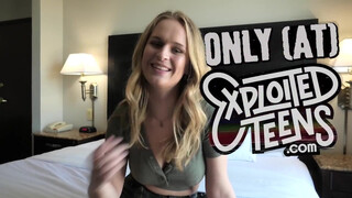 Exxx Teens - Szőrös pinás csaj casting forgatás pornója
