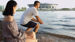 Casual Tini Szex - Sara Rich hátsó bejáratba rakva