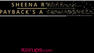 Karups - Sheena Ryder fiatalabb csávóval kúr