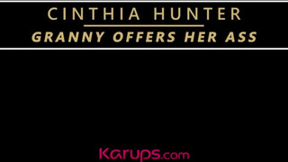 Karups - Cinthia Hunter hátsó bejáratba kefélve