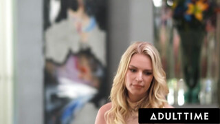 ADULT TIME - Rachael Cavalli-t a bombázó tini bébiszitter ujjazza, majd nem tud ellenállni a szaftos leszbi 69-nek!