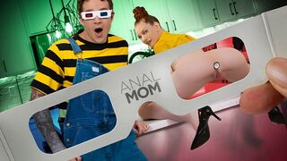 Nevelő muterom popsijába akarta a játékokat, de a faszomat adtam neked helyette
