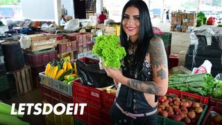 Fekete lány melina zapata felvett mély dugásra érett puncijába - latin milf