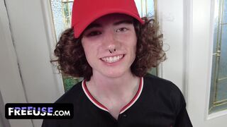 Megdugtam az edzőmet! szerencsés baseball játékos ingyenesen használja hatalmas cicis milfjét!