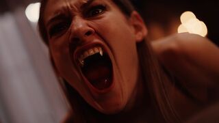 Sötét Vágyak Kastélya - Vampired Csábításában Egy Izgató Világos Szőke Úrnő és Egy Szemérmes Kisasszony Tiffany Tatummal és Leana Lovings-szal
